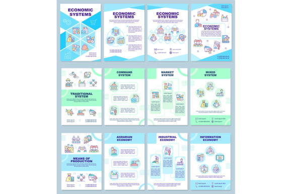Crafting Impact with the Economic System Guideline Brochure Set