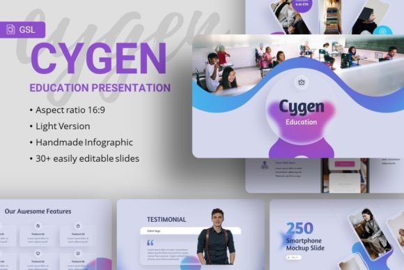 Cygen: Revolutionizing Presentation Design with a Google Slides Template