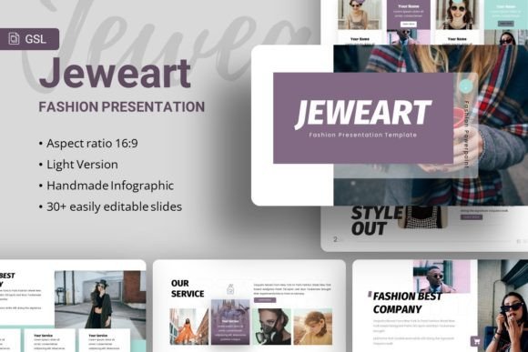 Exploring Google Slides - Jeweart: A Versatile Presentation Template for Diverse Needs