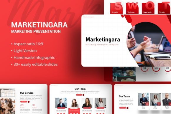 Marketingara: A Versatile and Dynamic Presentation Template