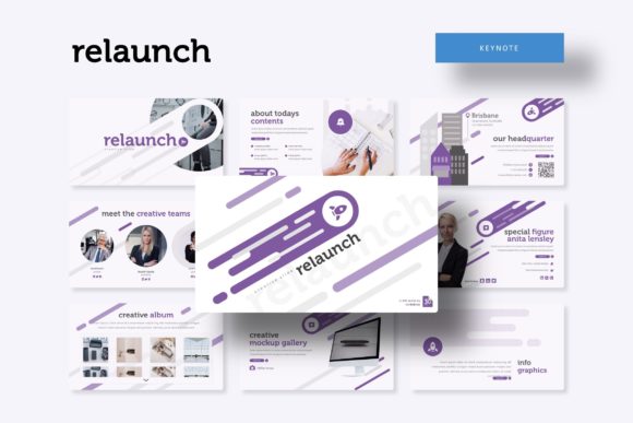 Maximizing Your Presentation Impact with the Relaunch Keynote Template