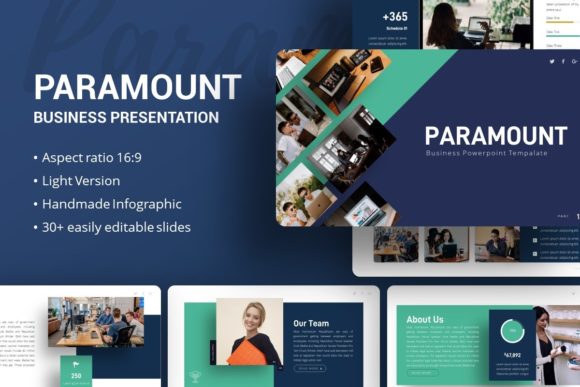 Paramount Business Presentation Template: A Versatile Tool for Modern Presentations