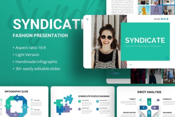 Syndicate: A Flexible Presentation Template for Modern Projects