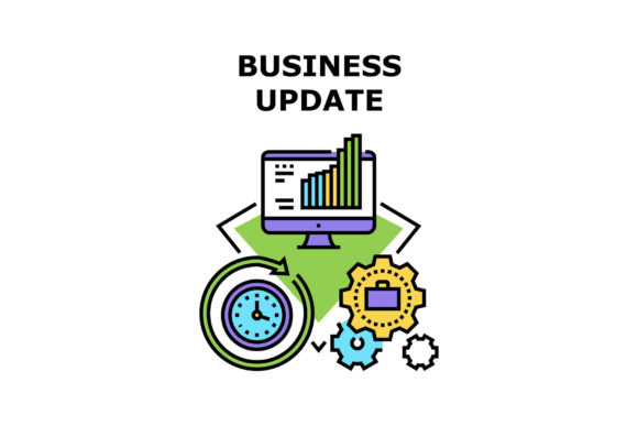 Understanding Business Update Vector Concept Color