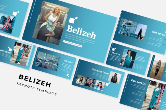 Unlock Your Ideas with the Belizeh Keynote Template