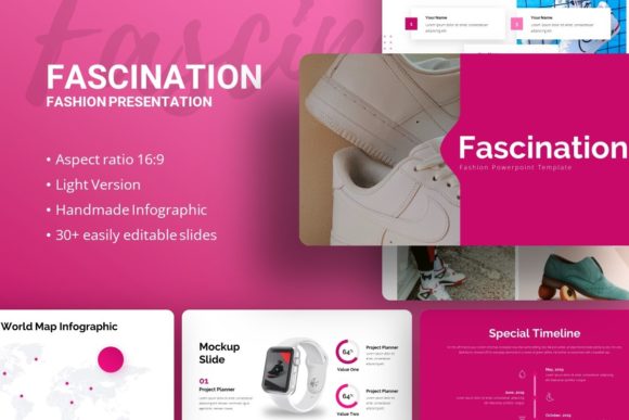 Unveiling Presentation Template - Fascination: A Versatile Tool for Creative Professionals