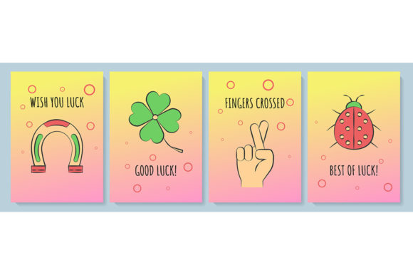 Wishing Luck Greeting Card Set: Your Toolkit for Genuine Celebration